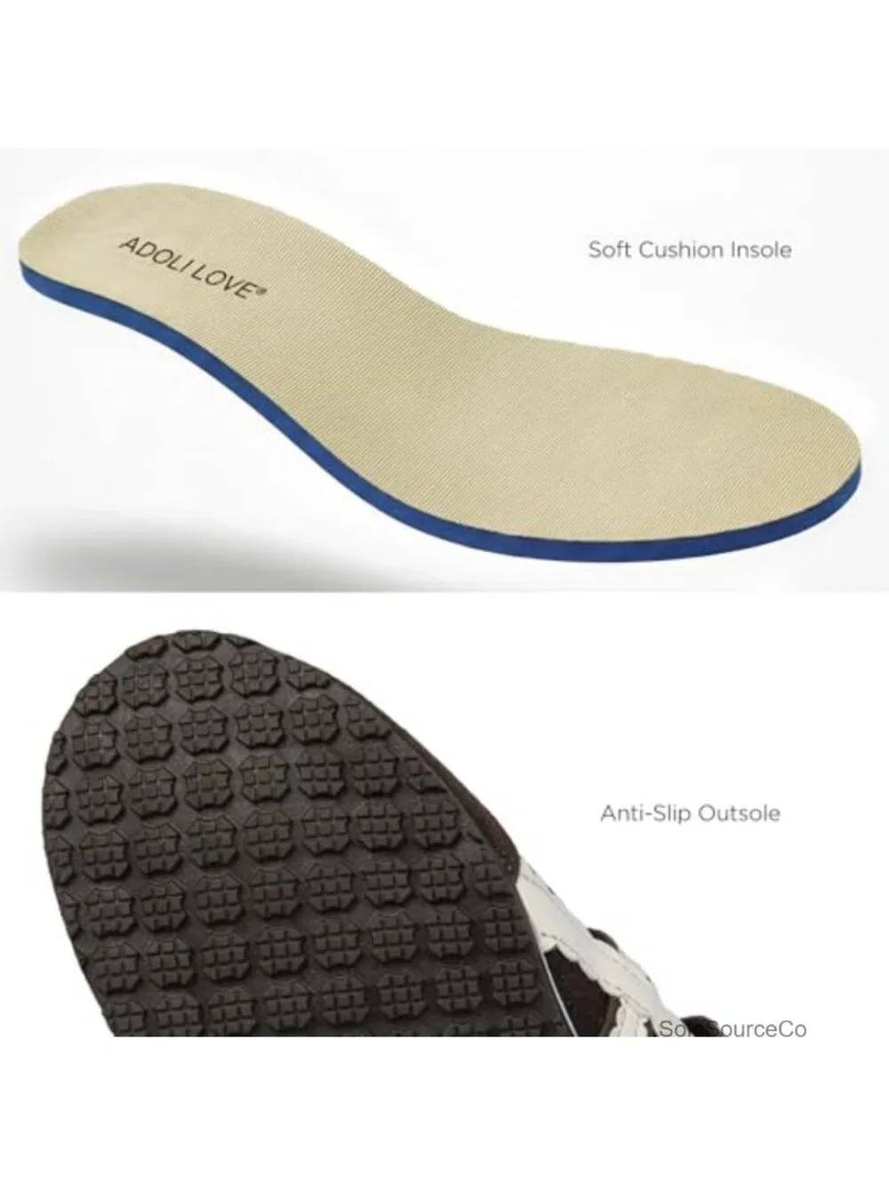 Women's Ballet Sneakers Mary Jane Flats Slip On Elastic Straps Memory Foam